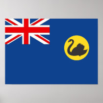 Western Australia Flag Poster