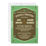Western Couple's Bridal Shower Invitation