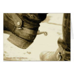 Western Cowboy Boots Note Cards