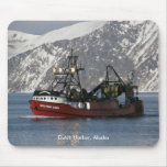 Western Dawn, Fishing Trawler in Dutch Harbour mousepads