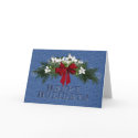 Western Denim Christmas Cards