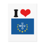 Western European Union postcards
