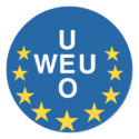 Western European Union stickers