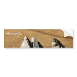 Western fence lizard bumper sticker