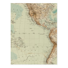 Western Hemisphere 3 Postcards
