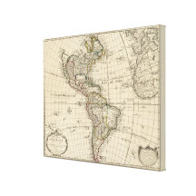 Western Hemisphere 8 Canvas Print