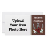 Western Horseshoe Holiday Photo Card photo cards