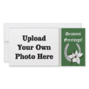 Western Horseshoe Holiday Photo Card photo cards