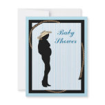 western mum Baby shower Invitation