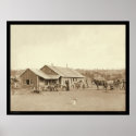 Western Ranch House SD 1888 posters