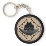 Western Rodeo Queen Cowgirl keychains