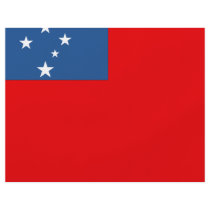 Western Samoa Flag Custom Flyer