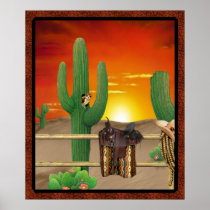 Western Sunrise Print