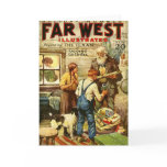 Western-theme 1928 Christmas Cards