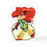 Western Valentine Card