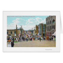 Western View from Holly Street Greeting Cards