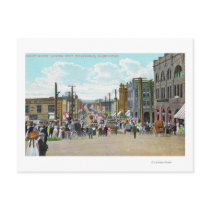 Western View from Holly Street Post Card