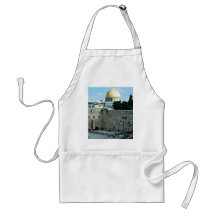 Western wall with Dome of the Rock, Jerusalem, Isr Aprons