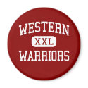 Western - Warriors - High - Las Vegas Nevada magnets