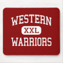 Western - Warriors - High - Las Vegas Nevada mousepads