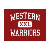 Western - Warriors - High - Las Vegas Nevada Post Card