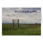 Western Wisdom birthday card