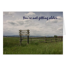 Western Wisdom birthday card