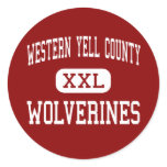Western Yell County - Wolverines - High - Havana Stickers