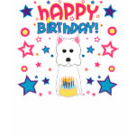 Westie Birthday t-shirts