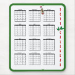 Westie Christmas 2011 Calendar Mousepad