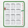 Westie Christmas 2011 Calendar Mousepad