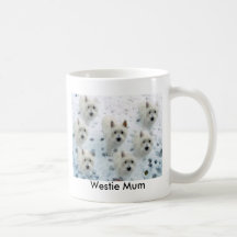 Westie cup mug FOR A WESTIE MUM OWNER present