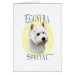 Westie Eggstra Special Greeting Cards