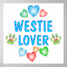WESTIE LOVER POSTERS