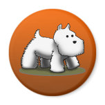 Westie Magnet - Customized