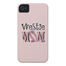 Westie MOM Case-Mate iPhone 4 Cases