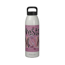 Westie MOM Reusable Water Bottles