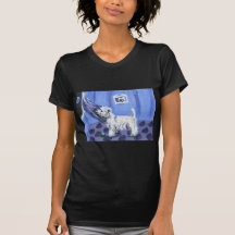 Westie moon t shirts