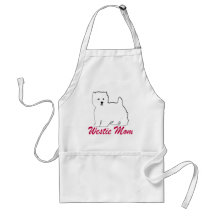 Westie Mum Apron