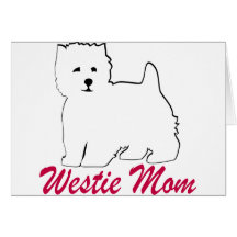 Westie Mum Card
