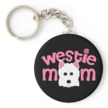 Westie Mum keychains