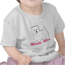 Westie Mum Tshirt