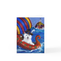 Westie Note Card