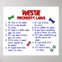 WESTIE PL2 POSTER