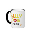 Westie Rally Dog Coffee Mug