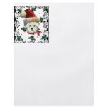 Westie Santa flyers