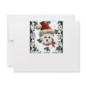 Westie Santa invitations