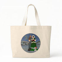 Westie & Scottie Christmas Carols Canvas Bag