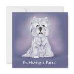 Westie Sit invitations
