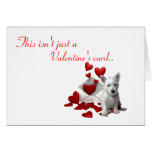 Westie Valentine, Be Mine Card